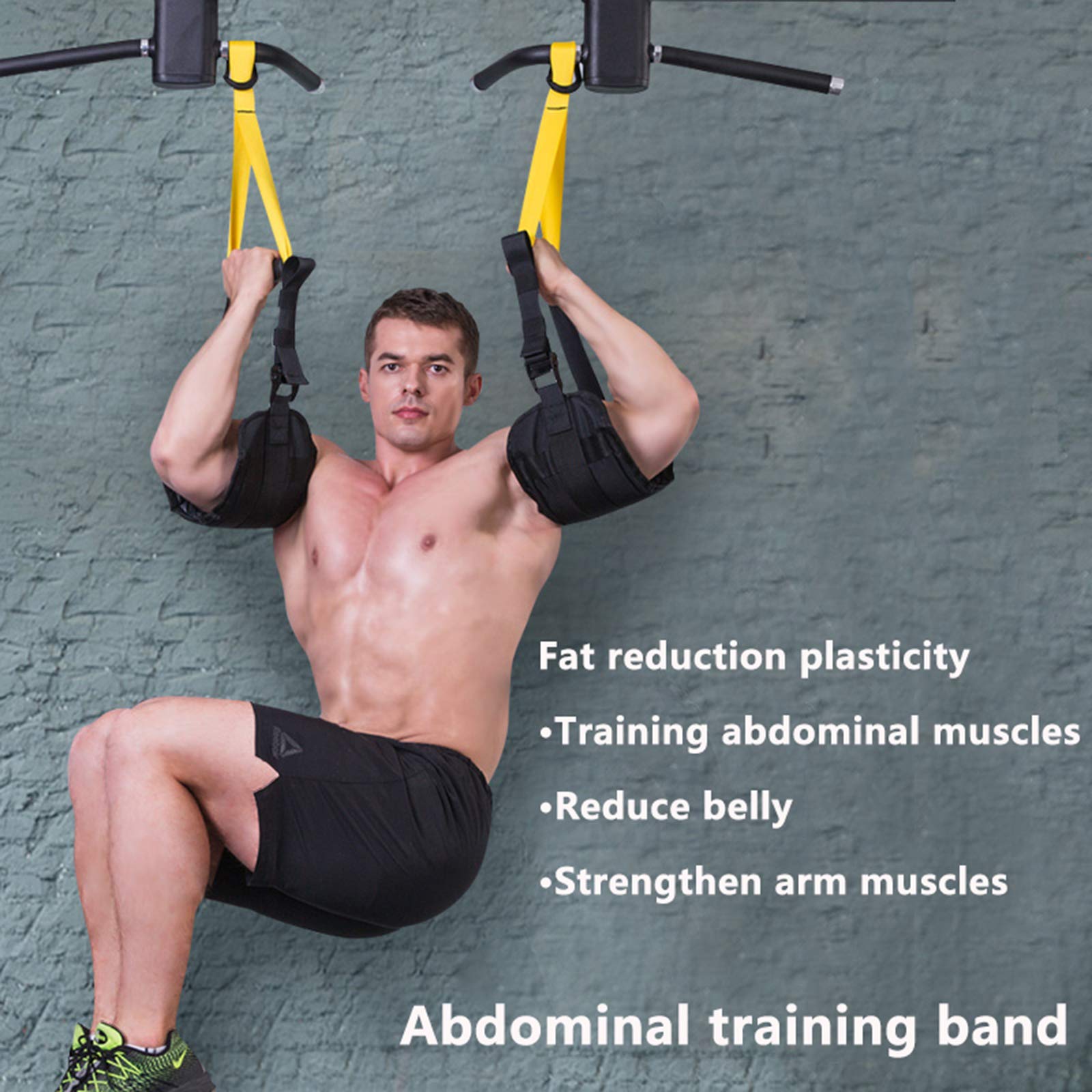 Amazon.co.jp: ぶら下がっている腹部ベルト、 1ペア オックスフォード